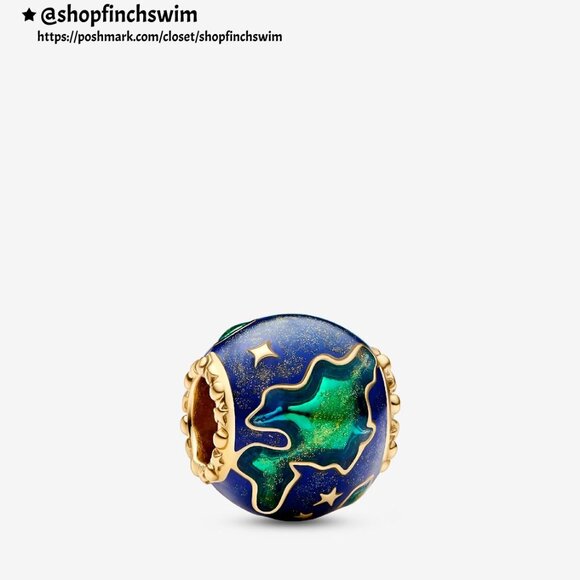 Pandora Planet Earth and Two-tone Sun & Moon Bracelet Set - Picture 3 of 3